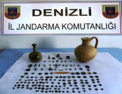 Denizli’de Tarihi Eser Operasyonu