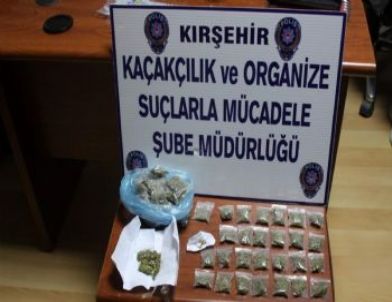 Kırşehir'de Uyuşturucu Operasyonu