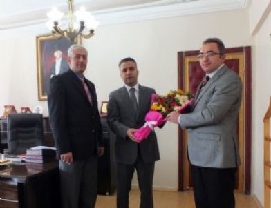 Müftü Yazıcı’dan Kaymakam Güler’e Ziyarek