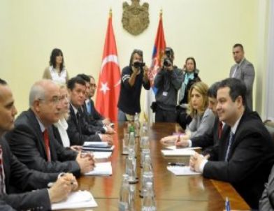 TBMM Başkanı Çiçek Sırbistan Başbakanı Daçiç İle Görüştü