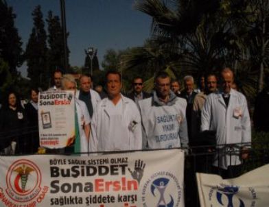 Çanakkale’de Doktorlar Eylemde