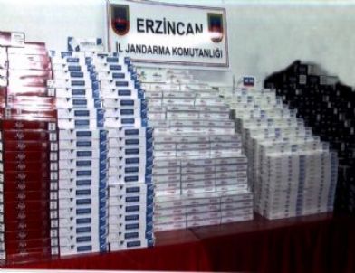 Jandarmadan Kaçak Sigara Operasyonu