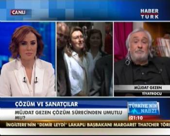 Didem Arslan'dan Müjdat Gezen'e: Burada soruları ben sorarım