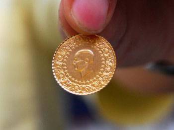 Altın için kırmızı alarm