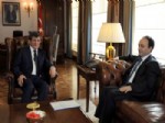 Dışişleri Bakanı Davutoğlu, Baydemir'i Kabul Etti