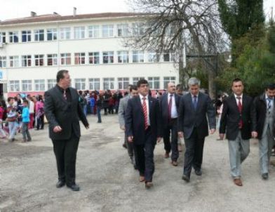 İl Milli Eğitim Müdürü Aksoy Çatalzeytin'de İncelemelerde Bulundu