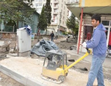 Odunpazarı’nda Üst Yapı Çalışmaları