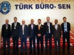 BÜRO-SEN - Türk Büro-sen Adalet Bakanlığı Personeline Sahip Çıktı