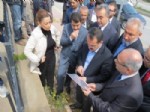 KAĞIT FABRİKASI - Adalet Bakanı Ergin Cezaevi ve Adliye Sarayı Arsalarında İnceleme Yaptı
