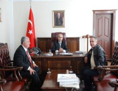 Gazeteci Latif Şimşek’ten Vali Mahmut Demirtaş’a Ziyaret