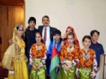 Azerbaycanlı Çocuklardan Başkan Akın’a Ziyaret