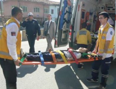 Bozüyük'te Trafik Kazası, 1 Yaralı