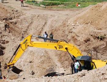 Ölüm kuyusundan yine kemik çıktı