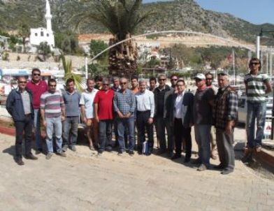 Dto Başkanı Erol, Kaş ve Kalkan’da Denizcilerin Sorunlarını Dinledi