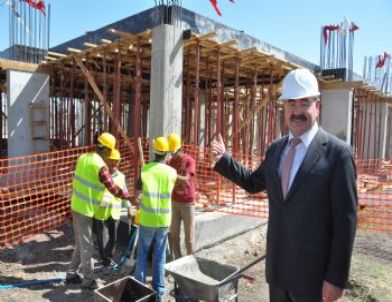 Koparan Kültür Merkezi'ne İlk Harç