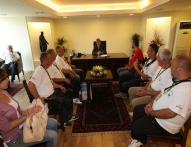 Kosovalı Dağcılardan Başkan Ülgür’e Ziyaret