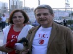 Chp Milletvekili Aytun Çıray’dan Pınar Karşıyaka Maçında T.c. Protestosu