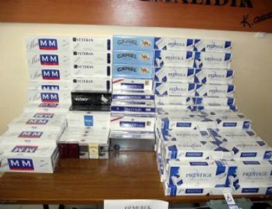 Gemerek’te Kaçak Sigara Operasyonu