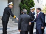 MİLLİ SAVUNMA KOMİSYONU - Milli Savunma Komisyonu Üyeleri Donanma Komutanlığında