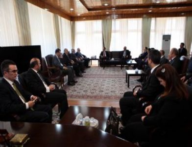 Sermaye Piyasası Kurulu Başkanı, Rektör Koçak İle Görüştü