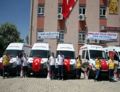 Suudi Arabistan'ın Gönderdiği Ambulansların Devir Töreni Yapıldı