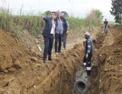 Köşk’te Kanalizasyon İnşaatı Başladı