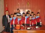 DANONE - Şampiyon Öğrencilerden Silopi Milli Eğitim Müdürü Arslan'a Ziyaret