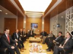 BAŞPıNAR - Belediye Başkanları’ndan Alkan’a Ziyaret
