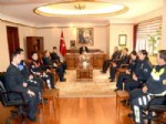 Polislerden Vali Küçük’e Ziyaret