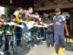 CRİSTİAN BARONİ - Fenerbahçe Samsun’da Çiçeklerle Karşılandı