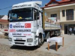 EKREM ÇALıK - Fethiye’den Suriyeli Vatandaşlara Bir Tır Yardım Gitti