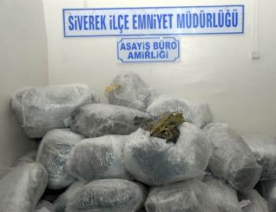 Siverek'te 324 Buçuk Kilo Esrar Ele Geçirildi