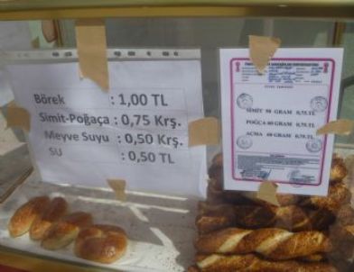 Bilecik'te Simit ve Poğaça'ya Zam