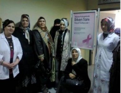 Ak Parti Erzurum Kadın Kolları’ndan Kadınlara Yönelik Kanser Taraması