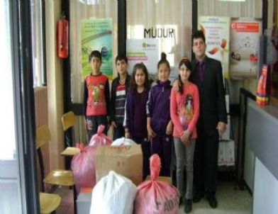 Balyalı Öğrenciler Siirt’e Yardım Gönderdi