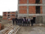 KOZCAĞıZ - Kozcağız’da Sosyal Tesis ve Terminal İnşaatı İncelendi