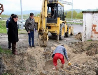 Potbaşı'nda Yaşanan Alt Yapı Sorunu Çözülüyor
