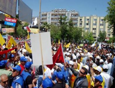 Adıyaman'daki 1 Mayıs Kutlamalarında Olay