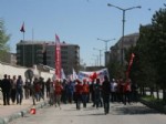 YETİŞTİRME YURDU - Ağrı'da İşçi Bayramı Kutlamaları