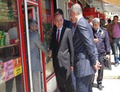 Vali Yurdakul Esnafın Sorunlarını Dinledi