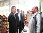 Milletvekili Okur ve Başkan Köşker Esnaf Turuna Çıktı