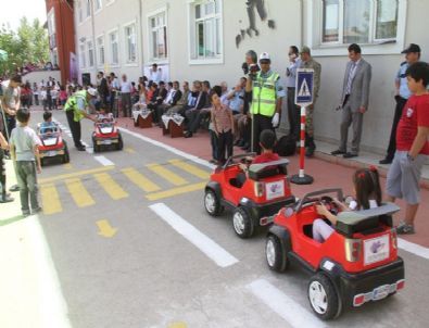 Trafik Parkı Törenle Açıldı