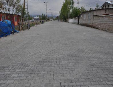 Bostaniçi'nde Yol Çalışması