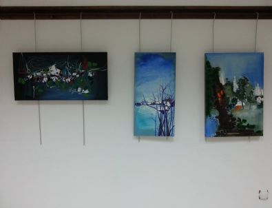 Resim Öğretmeninden Resim Sergisi