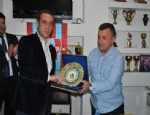 Trabzonspor Başkan Adayı Emre Aksoy’dan Tütünspor’a Ziyaret