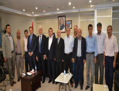 Ak Parti'li Akgün Mut Belediyesini Ziyaret Etti