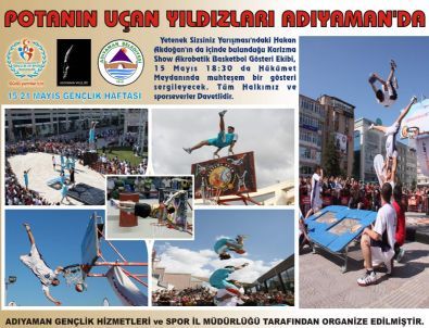 Potanın Uçan Yıldızları Adıyaman’da