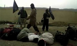 Esad askerlerine kanlı infaz