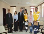 Kaymakam Şahin'den 112 Acil Servis Personeline Başarı Belgesi