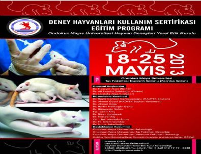Deney Hayvanları Kullanım Sertifikası Eğitim Programı'